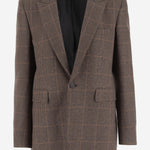 GIACCA IN LANA E CASHMERE 832778 Y3J459217 SAINT LAURENT 
