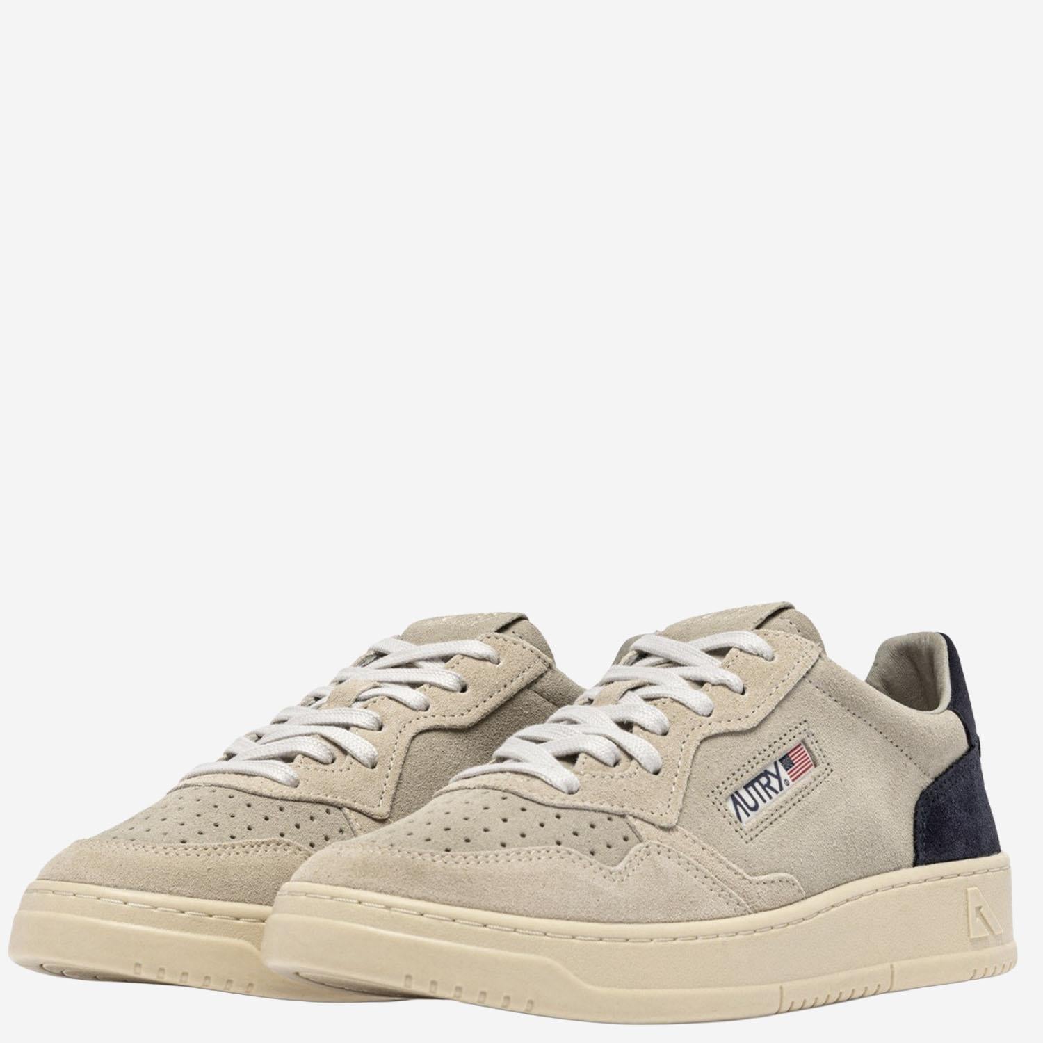 SNEAKERS MEDALIST LOW AULMTS10 TRICSUEDEECRUBLUESP AUTRY 