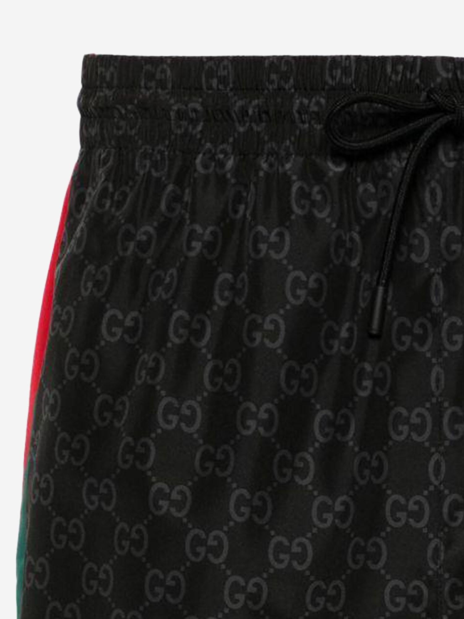 SHORTS DA BAGNO IN NYLON CON STAMPA GG 699084 XHAJ01152 GUCCI 