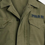 GIACCA MILITARE IN COTONE CON LOGO 211941066 001 POLO RALPH LAUREN 