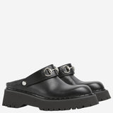 MULES CON MORSETTO IN PELLE 835829 AADCW1000 GUCCI 