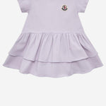ABITO IN COTONE CON RUCHES 8I0000489AUM 509 MONCLER ENFANTS 