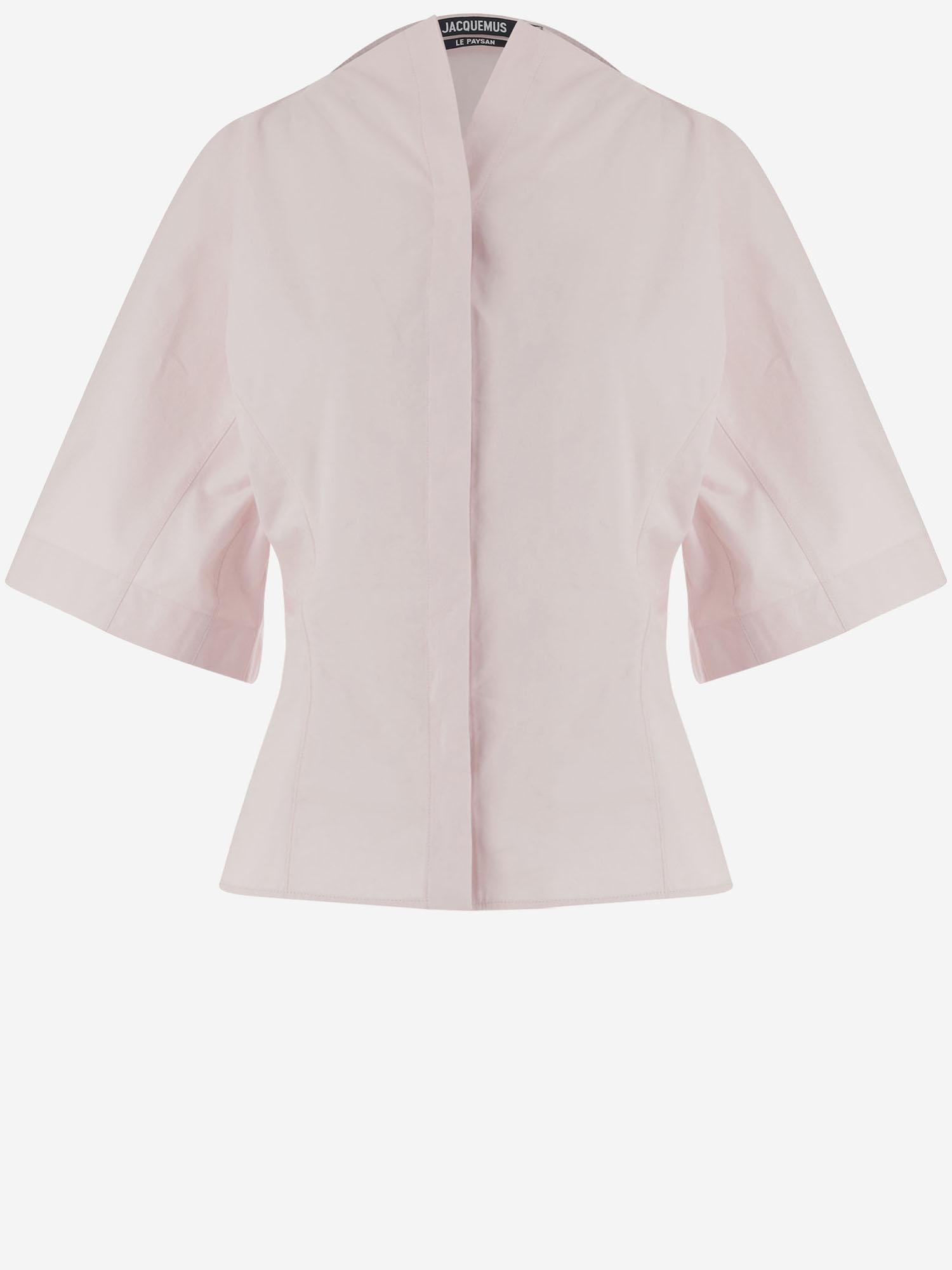 CAMICIA MOISSON IN COTONE SHW00560AW00648 410 JACQUEMUS 