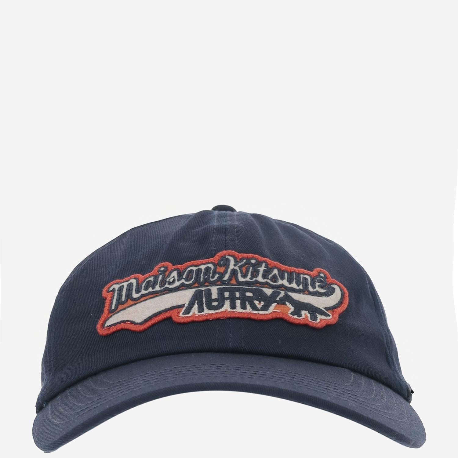 CAPPELLO DA BASEBALL AUTRY x MAISON KITSUNÉ ACPUMK3B BLUE AUTRY 