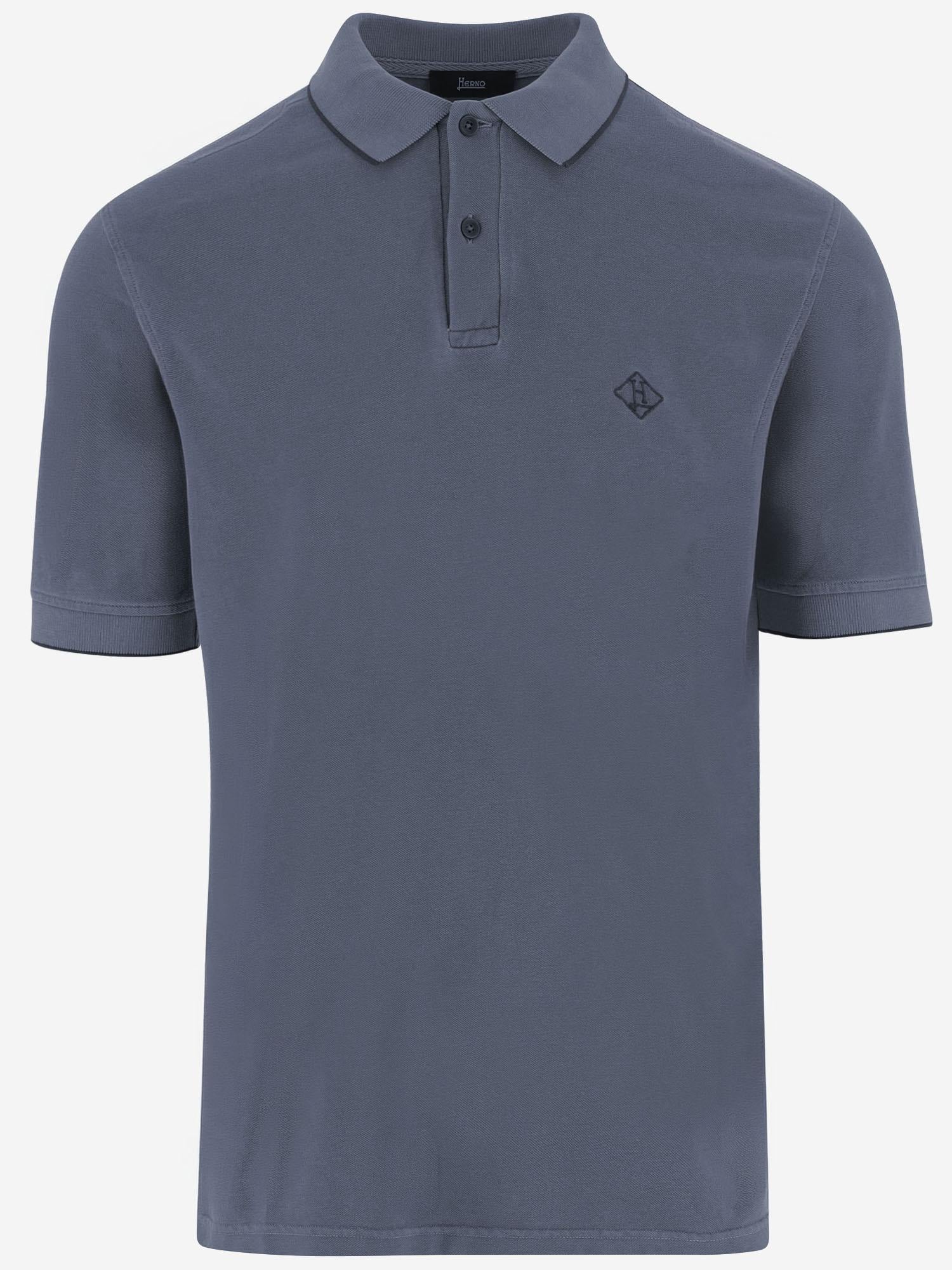 POLO IN COTONE CON LOGO JPL00134U 540069200 HERNO 
