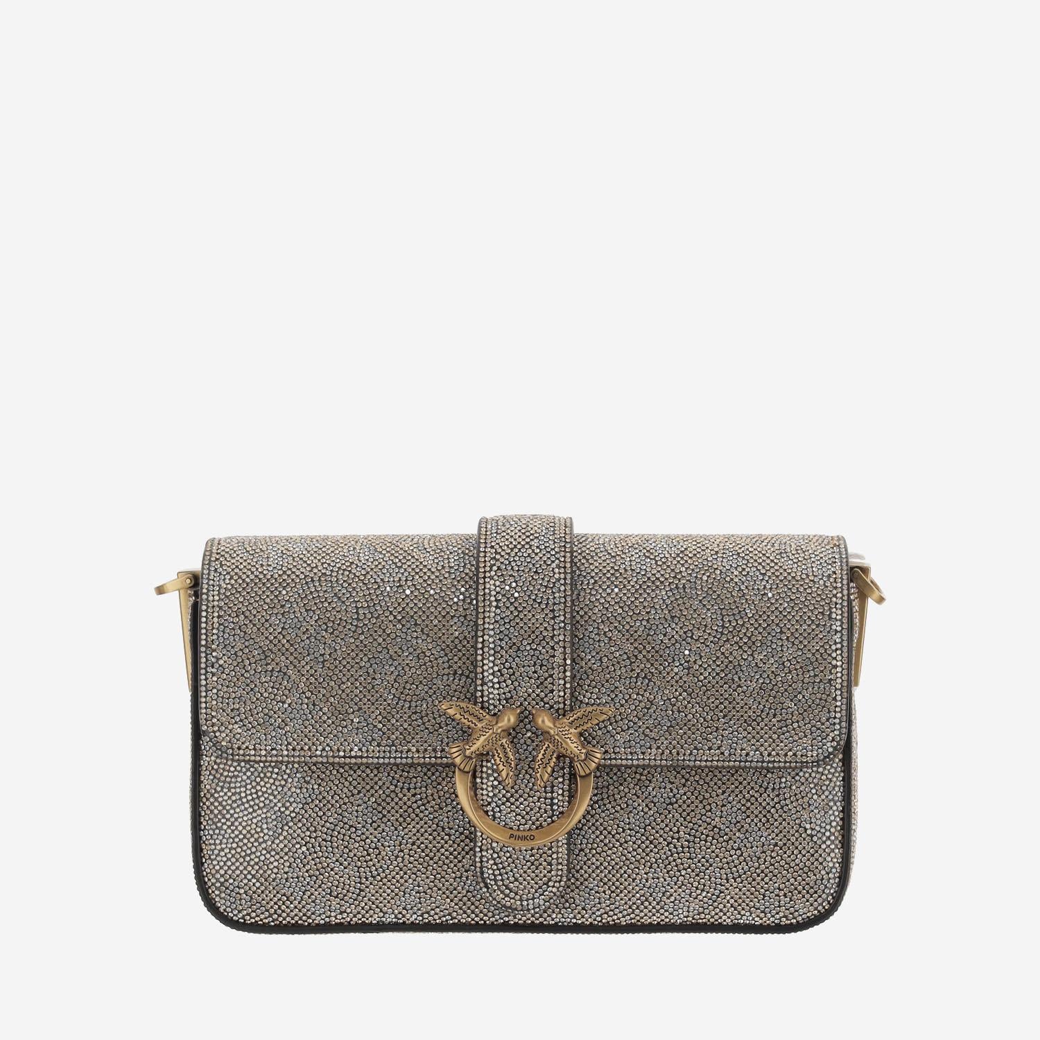 BORSA A TRACOLLA LOVE ONE SLOUCHY BABY 105353 A20DZZLQ PINKO 