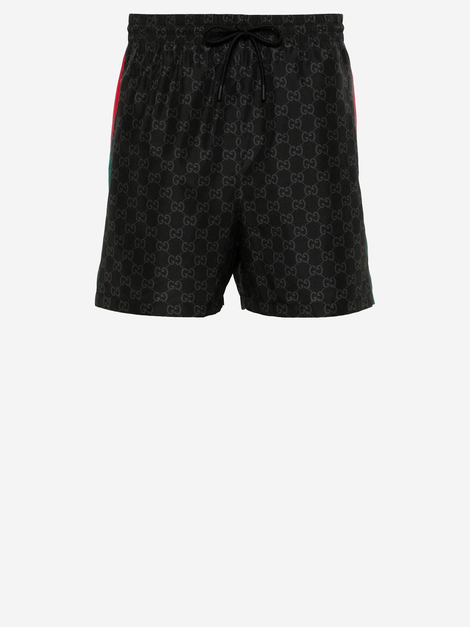 SHORTS DA BAGNO IN NYLON CON STAMPA GG 699084 XHAJ01152 GUCCI 