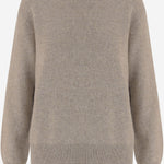 Maglia noval in cashmere 10689Y120 BEI THE ROW 