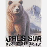 T-SHIRT IN COTONE CON STAMPA GRAFICA 63MYMOUNTAINT-SHIRT WHITE APRES SURF 