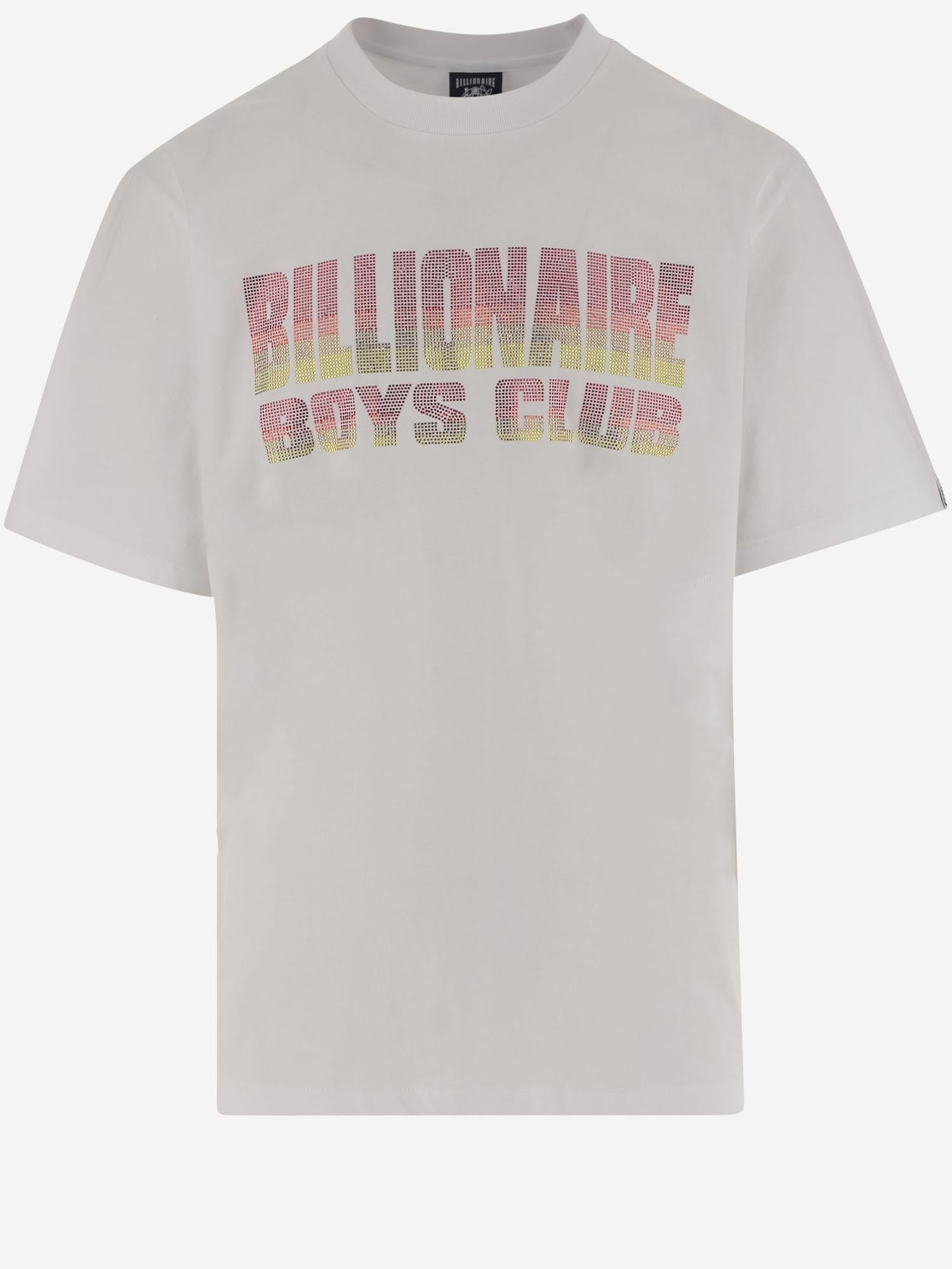 T-SHIRT IN COTONE CON LOGO B25363 WHITE BILLIONAIRE BOYS CLUB 