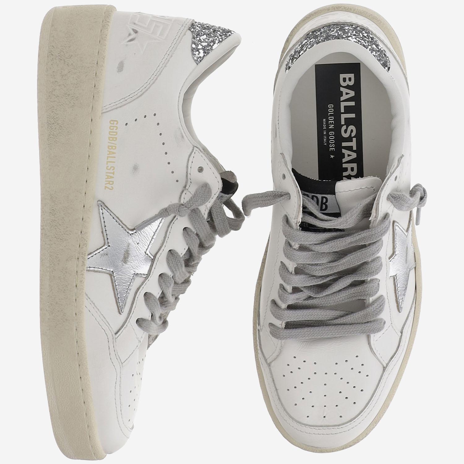 SNEAKERS BALL STAR IN PELLE GWF00804 F00696680185 GOLDEN GOOSE 
