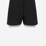 PANTALONI CORTI IN misto cotone MP1959 1UPXF0002 MIU MIU 