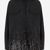 Giacca con paillettes S2637 7000709 SOI 