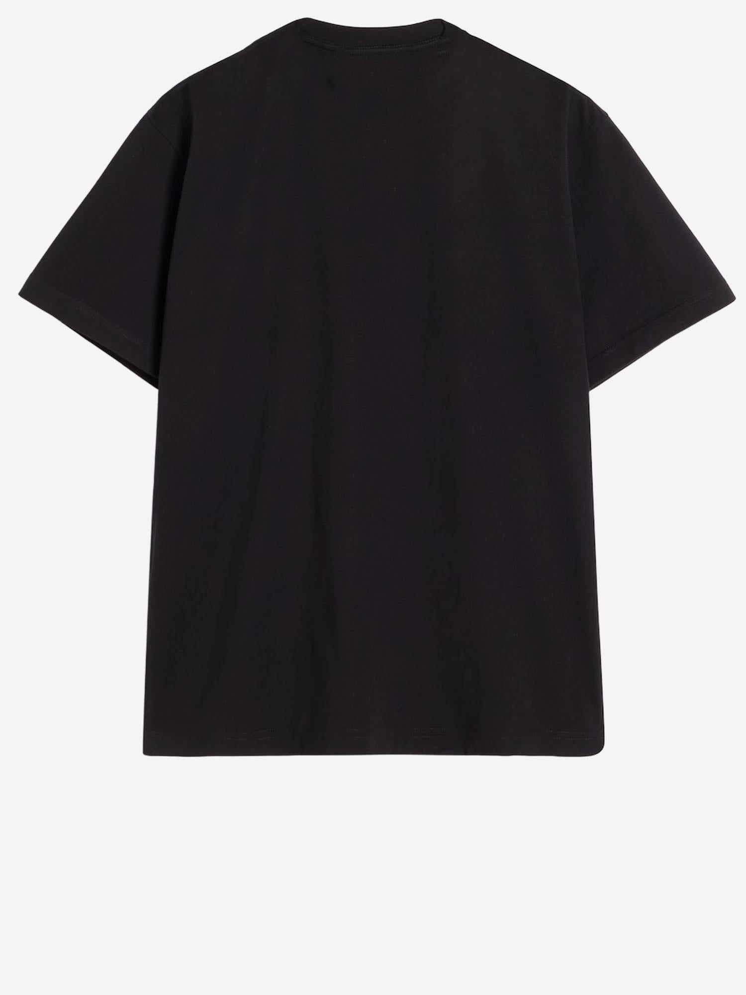 T-SHIRT IN COTONE CON RICAMO LOGO 854394 XJHN01043 GUCCI 