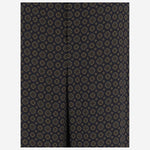 Pantaloni in raso con motivo medaglioni 820232 Y6K844164 SAINT LAURENT 