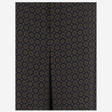 Pantaloni in raso con motivo medaglioni 820232 Y6K844164 SAINT LAURENT 