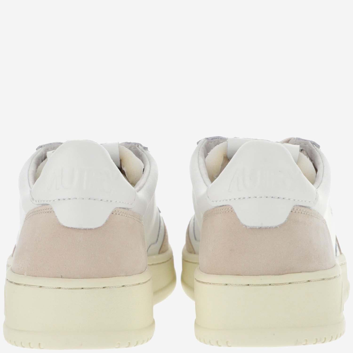 SNEAKERS MEDALIST LOW AULMLS33 LEATSUEDEWHITE AUTRY 
