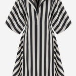 ABITO A RIGHE IN COTONE E SETA TOW00889AW00797 9DL JACQUEMUS 