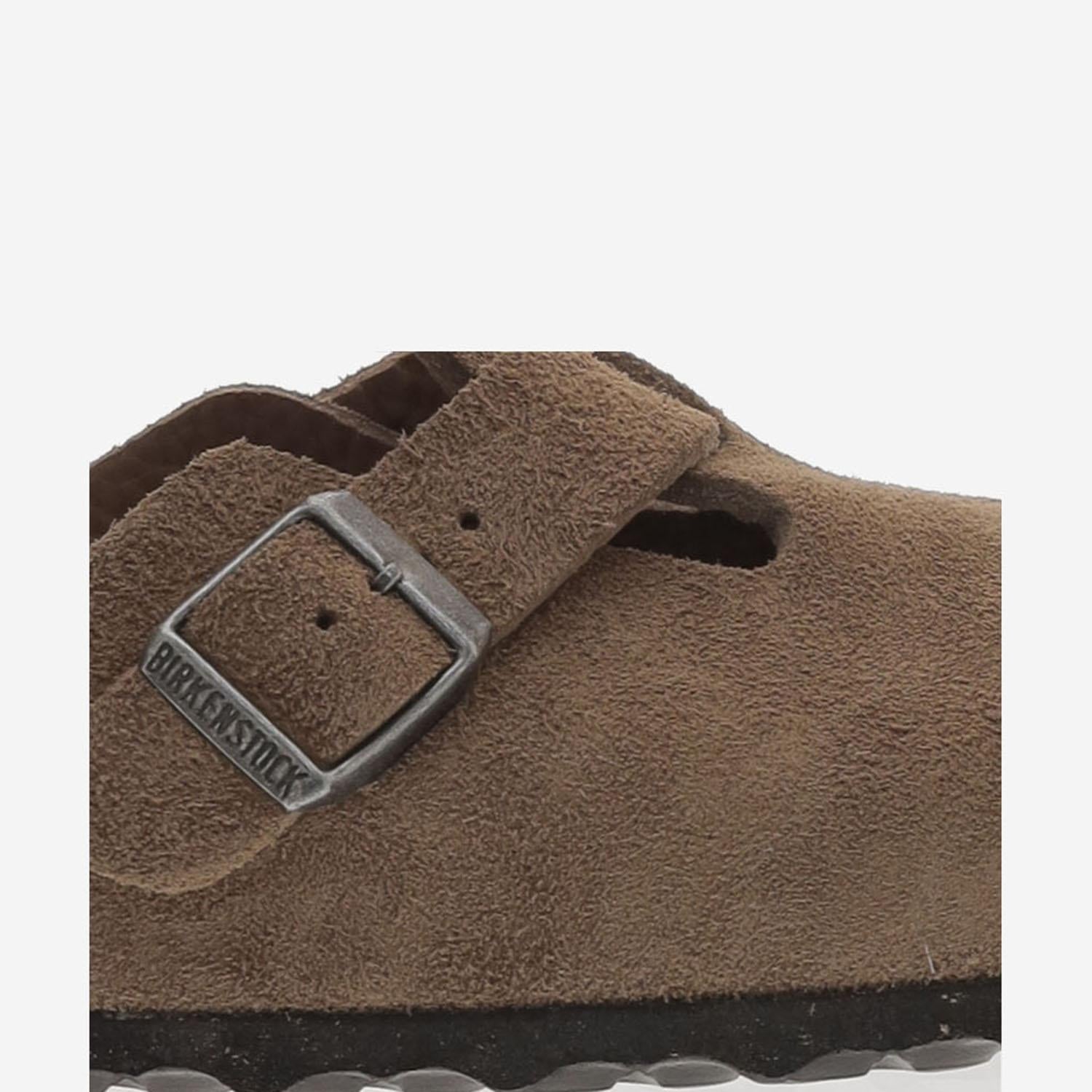 MULES BOSTON IN SUEDE 1030861 DARKTEA BIRKENSTOCK 