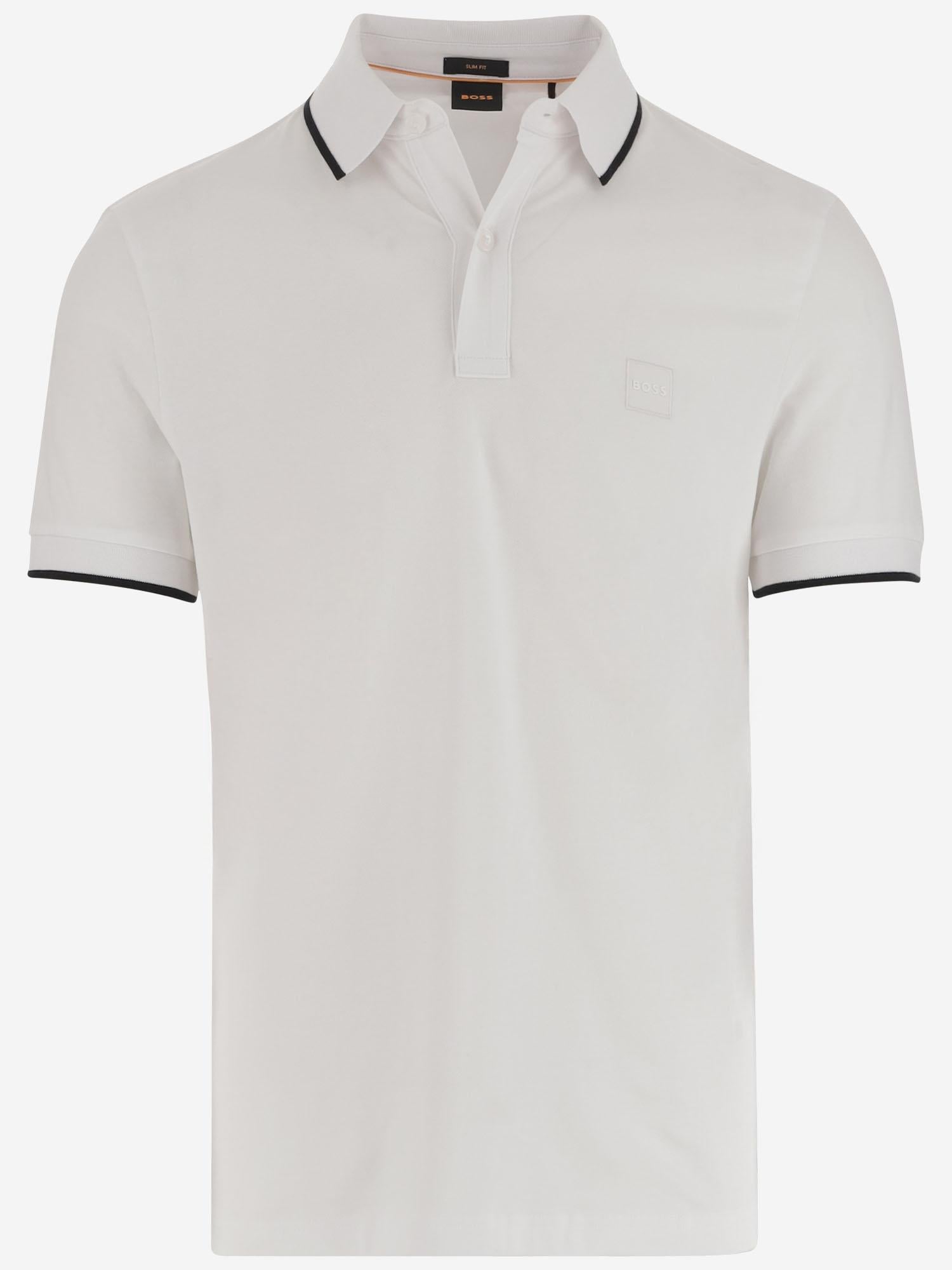 POLO IN COTONE STRETCH 50507699 100 HUGO BOSS 