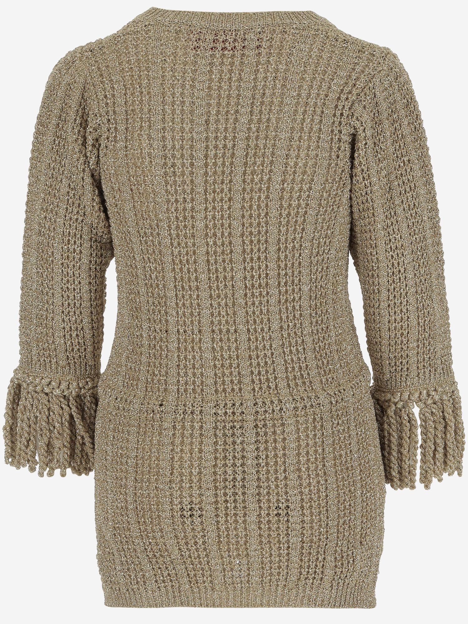 MINI ABITO IN MAGLIA 6B0KC65A99N G70 VALENTINO 