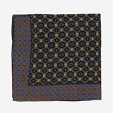 FOULARD IN SETA CON MOTIVO GEOMETRICO 011300 2210205 DRIES VAN NOTEN 