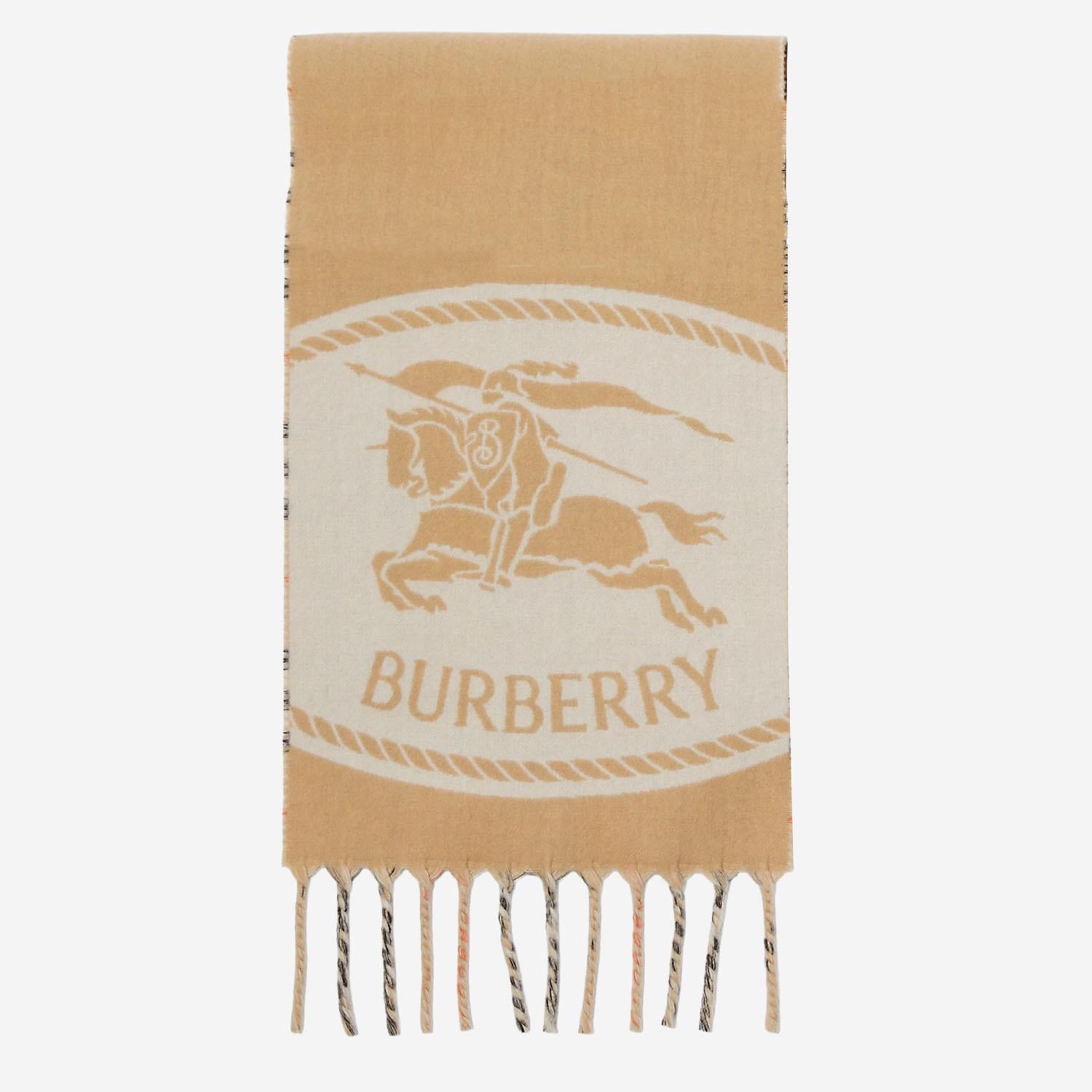 Sciarpa reversibile con Knight Stamp 8109751 SAND BURBERRY 