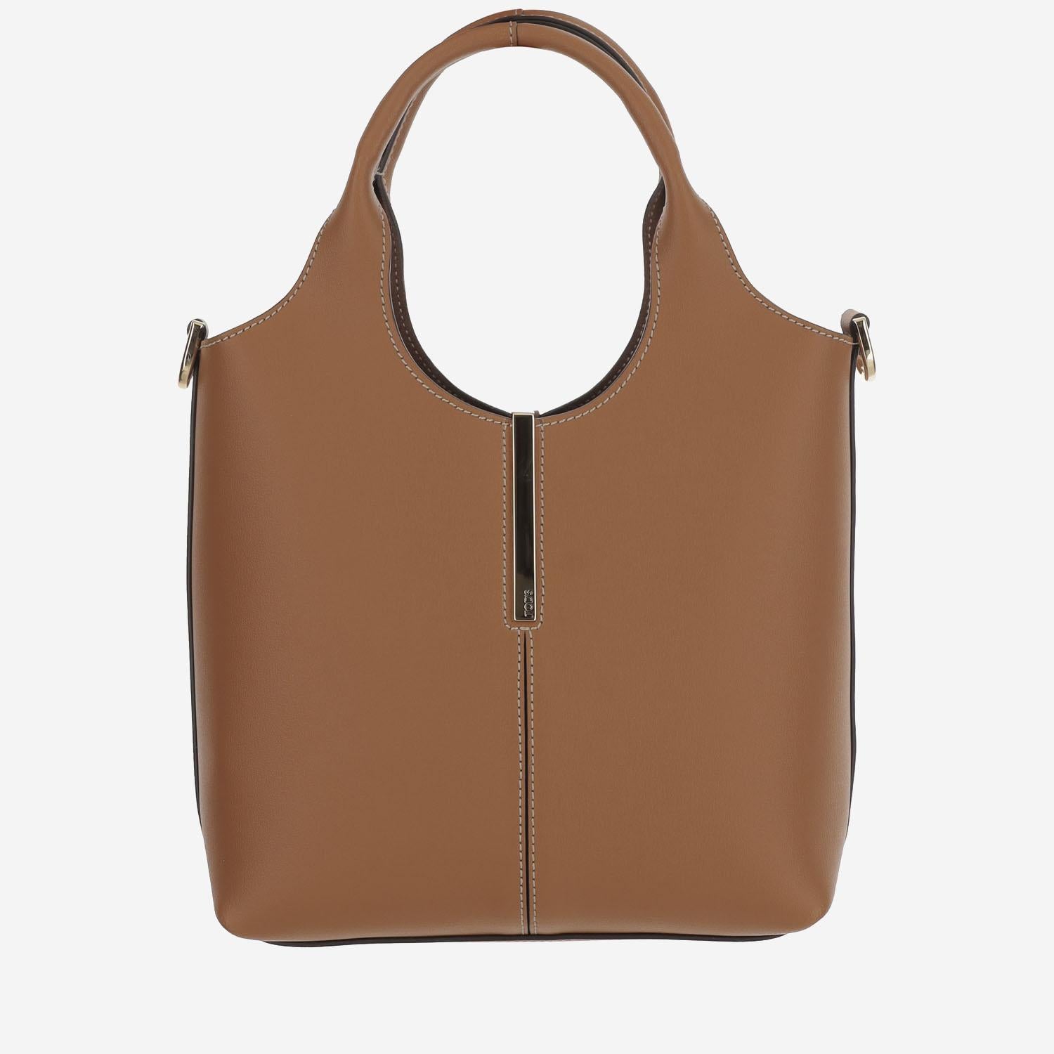 BORSA SHOPPING IN PELLE MINI XBWEBRF0100UBL 2L83 TODS 