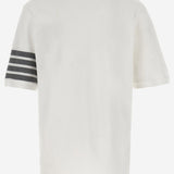 POLO IN COTONE CON MOTIVO 4 BAR MJP136G 07976100 THOM BROWNE 