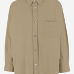 CAMICIA IN COTONE CON LOGO OJPXC7CT COTTONSAND AUTRY 