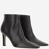 STIVALETTI CARLA 80 IN PELLE F1751SN65 BLK THE ROW 