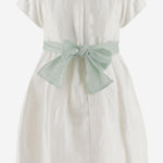 Abito in misto lino PATVM762L0014 1053 IL GUFO KIDS 