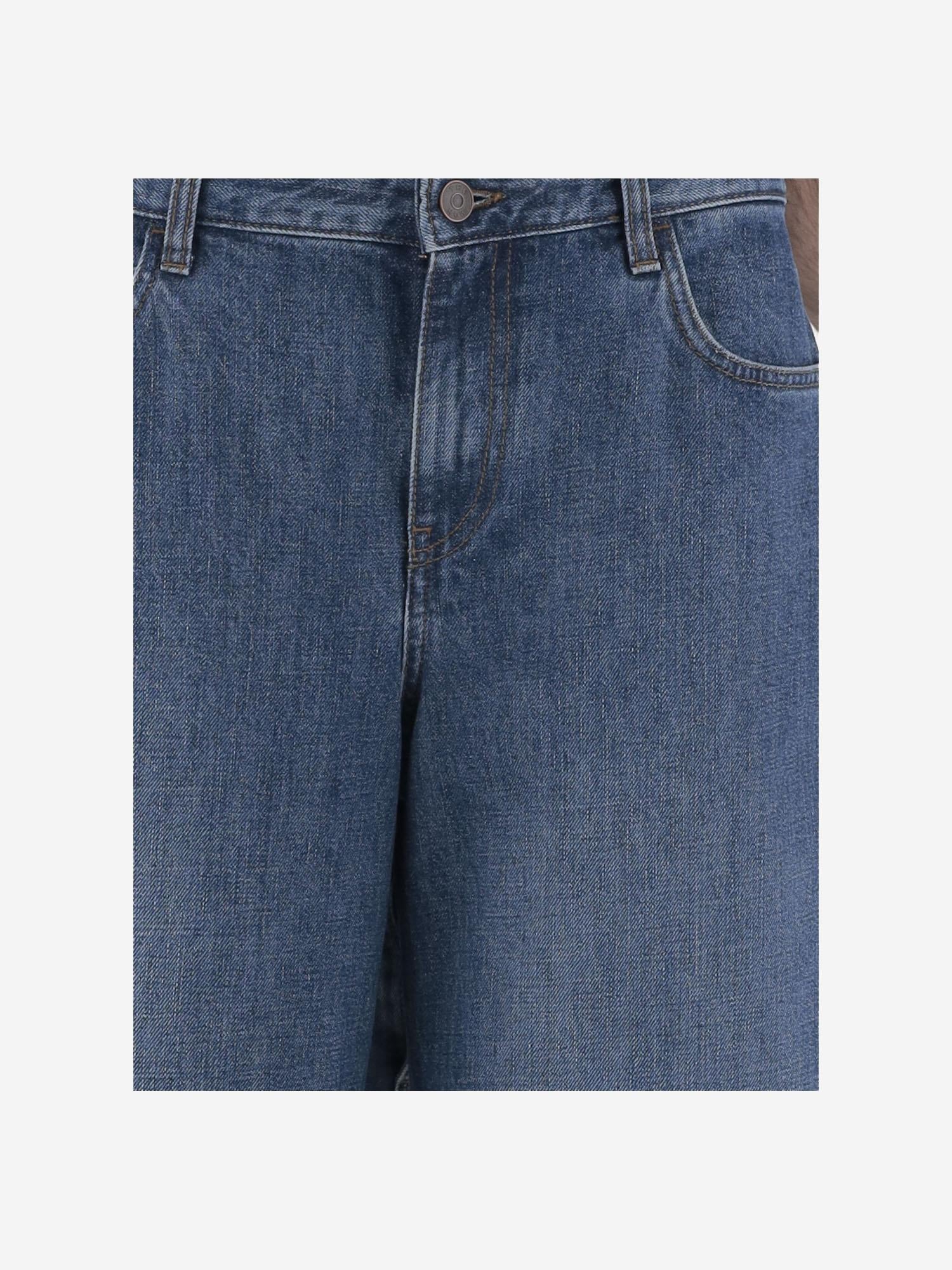 JEANS EGLITTA IN COTONE 6525W3809 WBE THE ROW 
