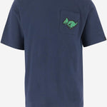 T-SHIRT IN COTONE CON LOGO IC25352 NAVY ICECREAM 
