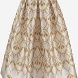 GONNA SVASATA CON STAMPA FANTASIA LUNA NAPPA LUNATICA 