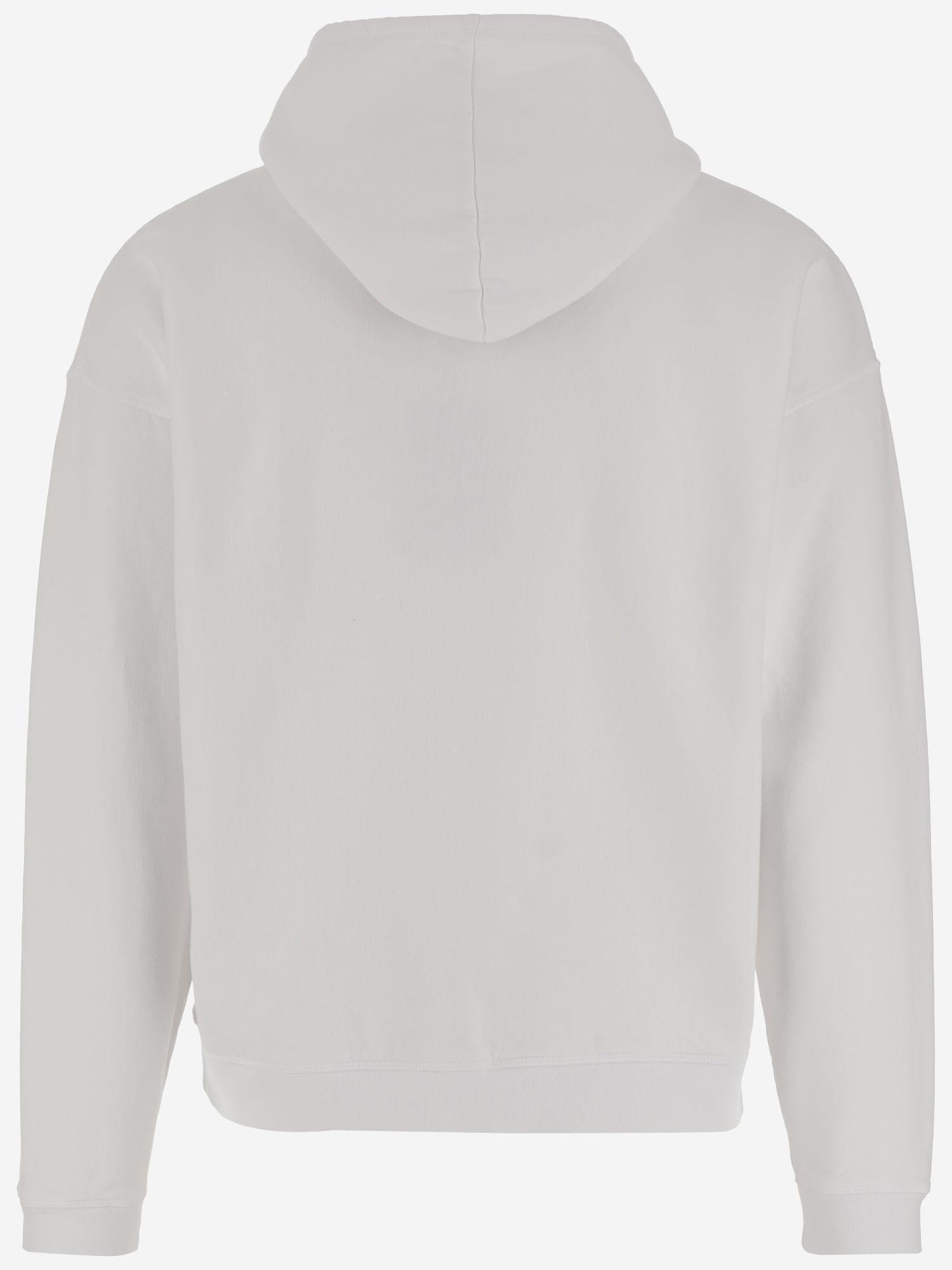 FELPA IN COTONE CON STAMPA S74GU0899 S25516100 DSQUARED2 