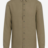 CAMICIA REGULAR FIT IN LINO 8WGCCZ98 TZC62U6167 GIORGIO ARMANI 