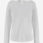 TOP IN COTONE CON ANELLO METALLICO WJE29 JER040001 DARKPARK 