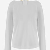 TOP IN COTONE CON ANELLO METALLICO WJE29 JER040001 DARKPARK 