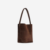 Borsa Park Tote Edge in pelle scamosciata W2106L665 MOC THE ROW 