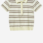 POLO IN MISTO VISCOSA A RIGHE 22244 983 THE.GARMENT 