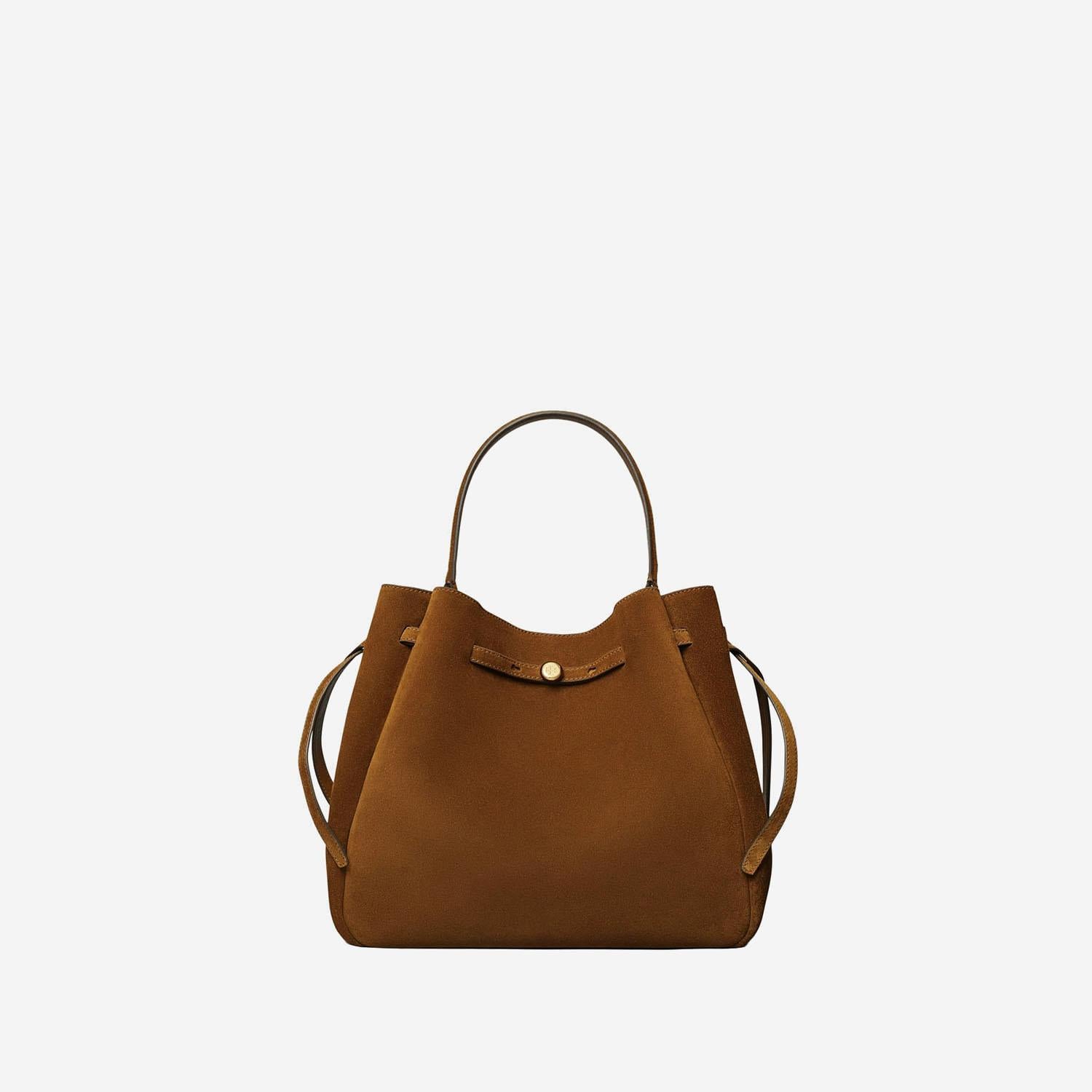 BORSA A SECCHIELLO ROMY IN CAMOSCIO 181566 200 TORY BURCH 