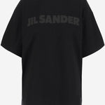 T-SHIRT IN JERSEY DI  COTONE CON LOGO J03GC0137 J20243001 JIL SANDER 