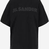 T-SHIRT IN JERSEY DI  COTONE CON LOGO J03GC0137 J20243001 JIL SANDER 