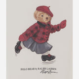 ABITO IN MISTO COTONE CON STAMPA POLO BEAR 313A99233 001 POLO RALPH LAUREN KIDS 