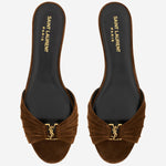 SANDALI BABYLONE IN SUEDE 869658 27D002319 SAINT LAURENT 