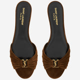 SANDALI BABYLONE IN SUEDE 869658 27D002319 SAINT LAURENT 