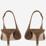 SLINGBACK ROBBIE IN PELLE SCAMOSCIATA G95538 55RICCAM GIANVITO ROSSI 