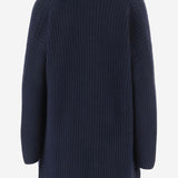 CARDIGAN IN CASHMERE CON LAVORAZIONE A COSTE R2C132 110 BRUNO MANETTI 