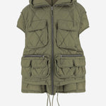 GILET EMBER IN NYLON EMBER VEST KETCHUPKHAKI IENKI IENKI 